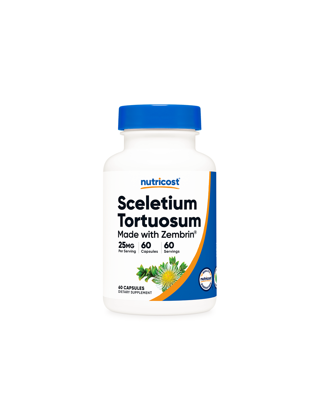 Stress e Ansia - Zembrin (Sceletium tortuosum), 25 mg x 60 capsule <tc>Nutricost</tc>