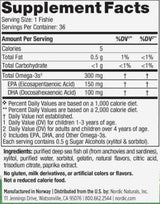 Zero Sugar Omega-3 Fishies 300 mg - 36 Capsule di gel masticabili