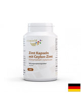 Zimt Kapseln mit Ceylon-Zimt/Cannella di Ceylon, 100 capsule