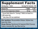 Bisglicinato di zinco 30 mg/100 compresse