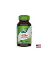 Chelato di zinco/Zinco (chelato) x 100 capsule Nature's Way