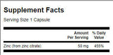 Citrato di zinco 50 mg./60 capsule - 0