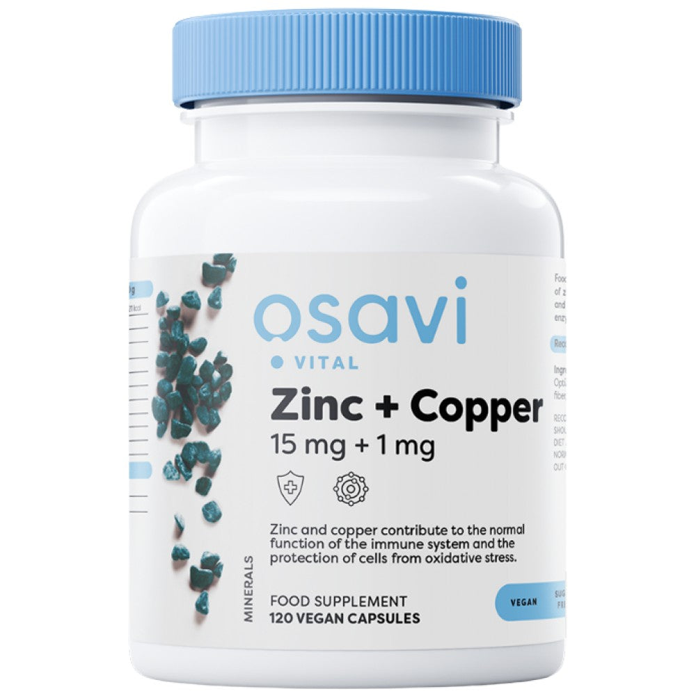 Zinco + Rame | L-OptiZinc® - 120 capsule