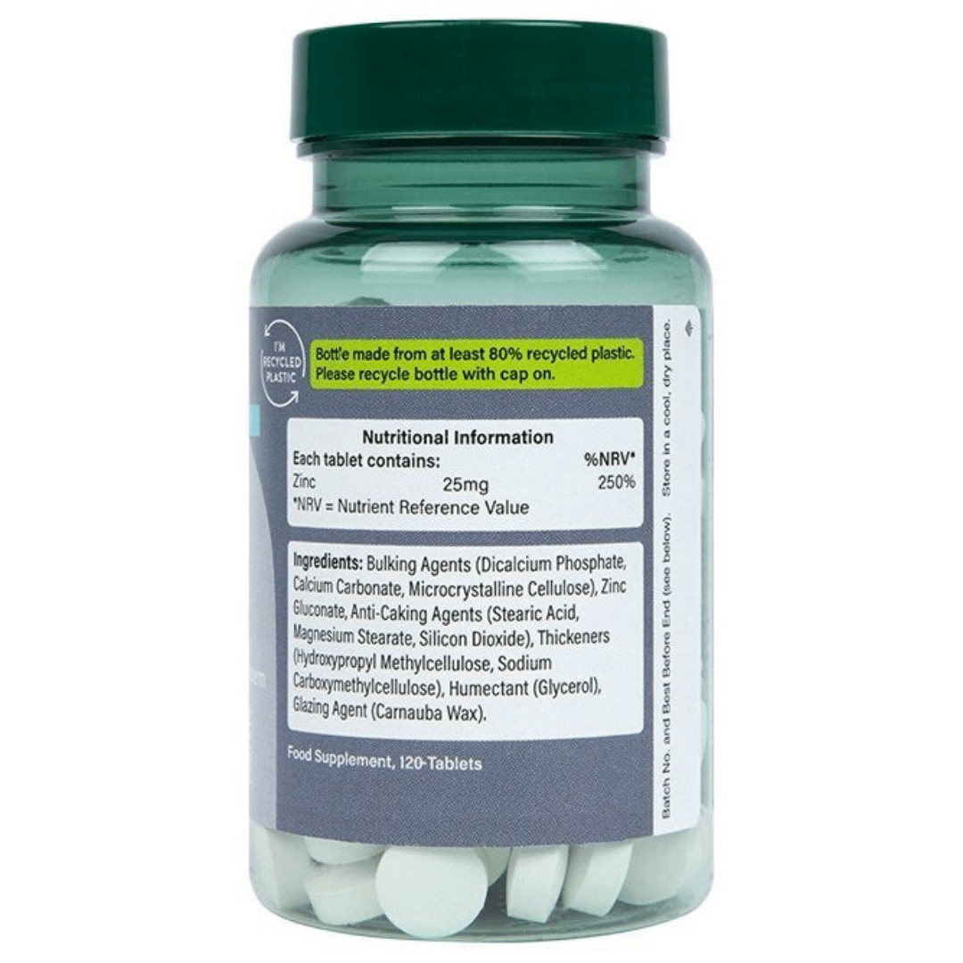 Gluconato di zinco/Gluconato di zinco 25 mg 120 compresse