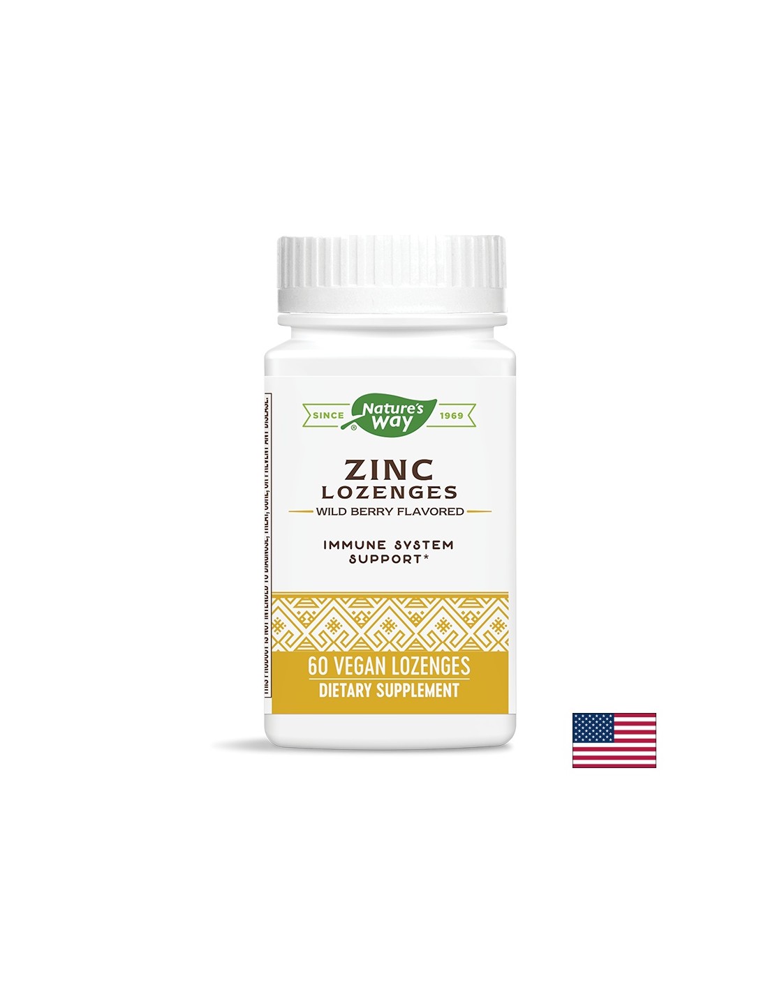 Pastiglie di Zinco con Echinacea e Vitamina C - 60 compresse