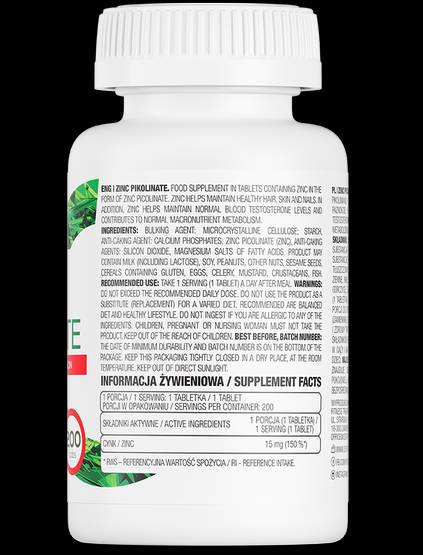 Zinco picolinato 15 mg/Edizione limitata 200 compresse