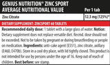Zinco Sport - 60 compresse