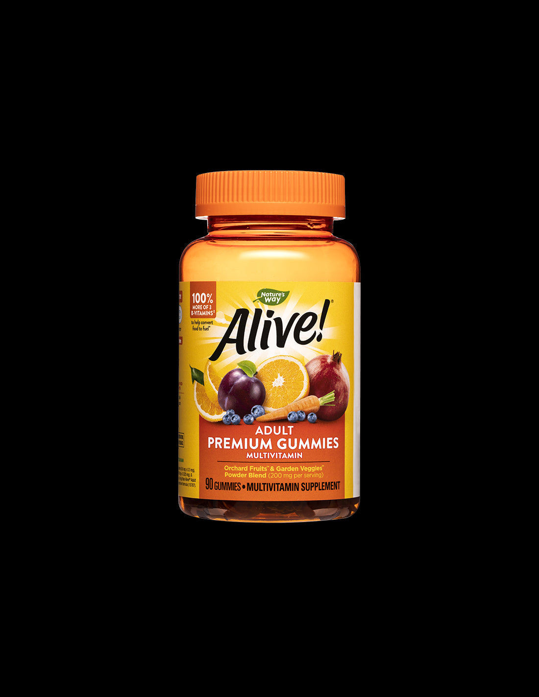 <tc>Alive</tc>! Caramelle gommose multivitaminiche per adulti Premium / <tc>Alive</tc>! Nature's Way Multivitaminico Premium per adulti, 90 capsule molli