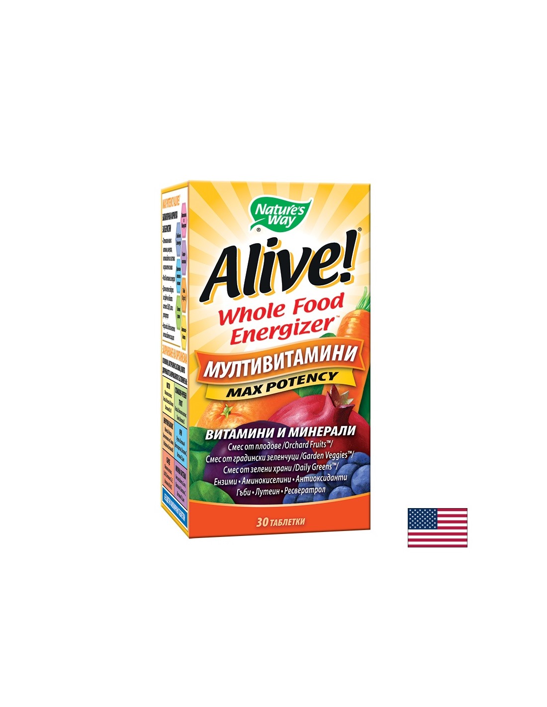 <tc>Alive</tc>! Multivitaminico - 30 Compresse