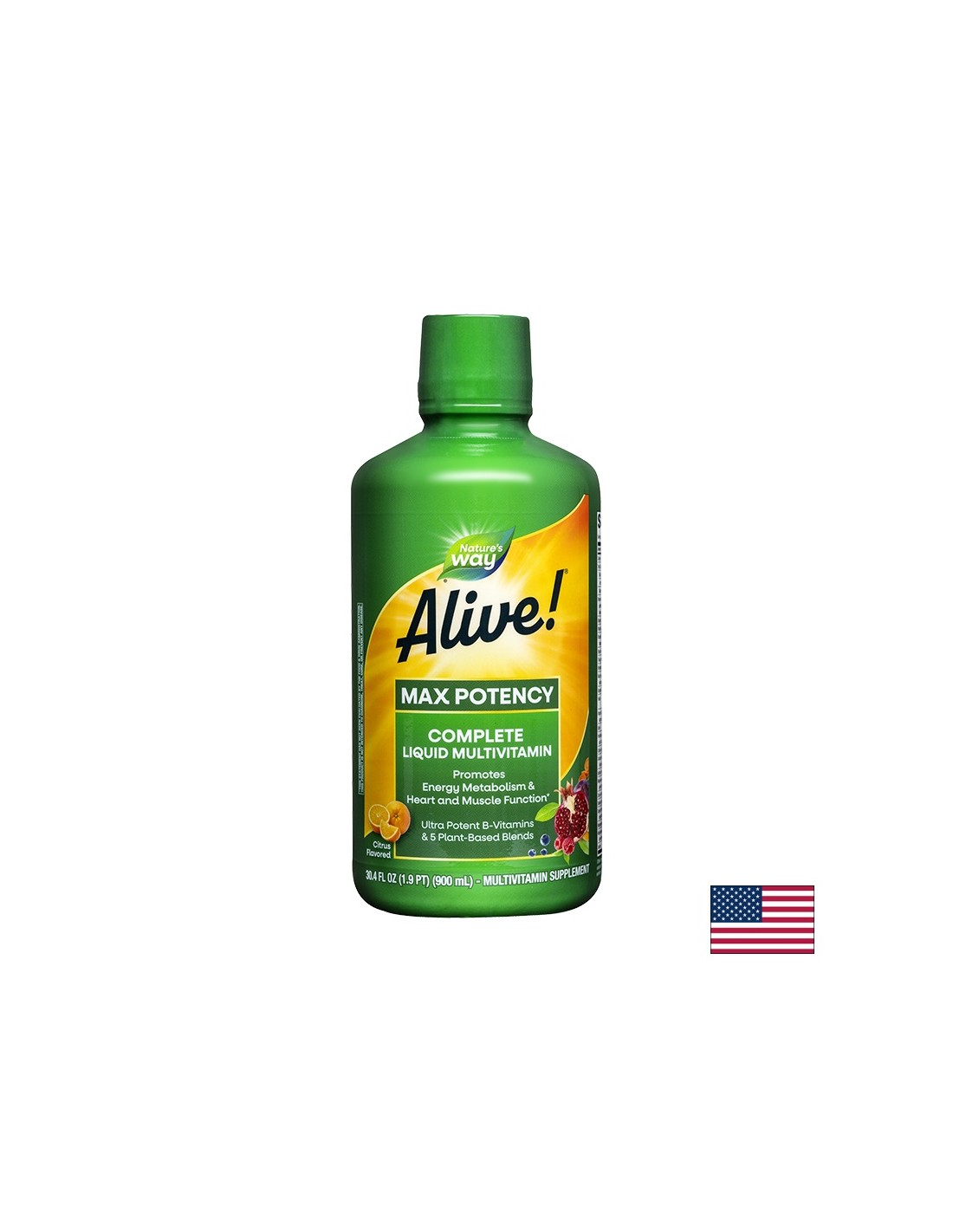 <tc>Alive</tc>! Multivitaminico liquido - 900 ml
