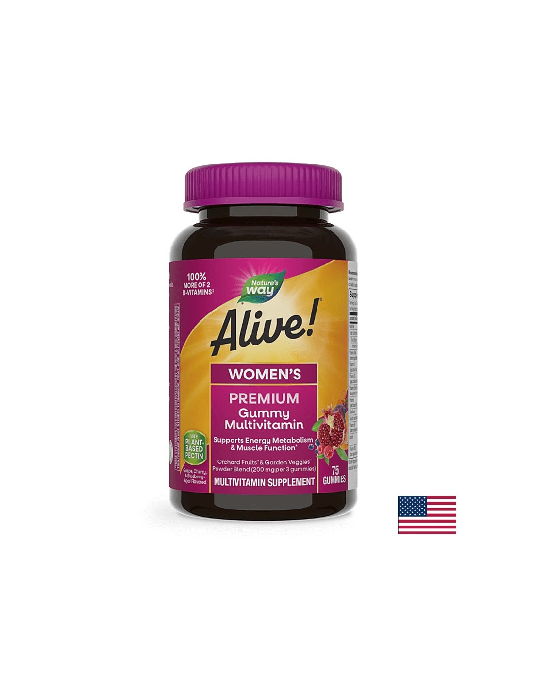 <tc>Alive</tc>! Vitamine gommose per donne - 75 compresse masticabili
