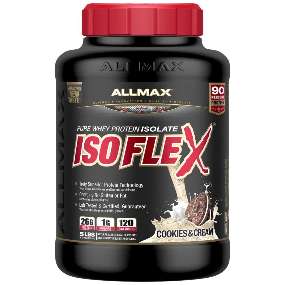 Isoflex | Isolato di siero di latte puro ~ tecnologia proteica veramente superiore - 2272 grammi