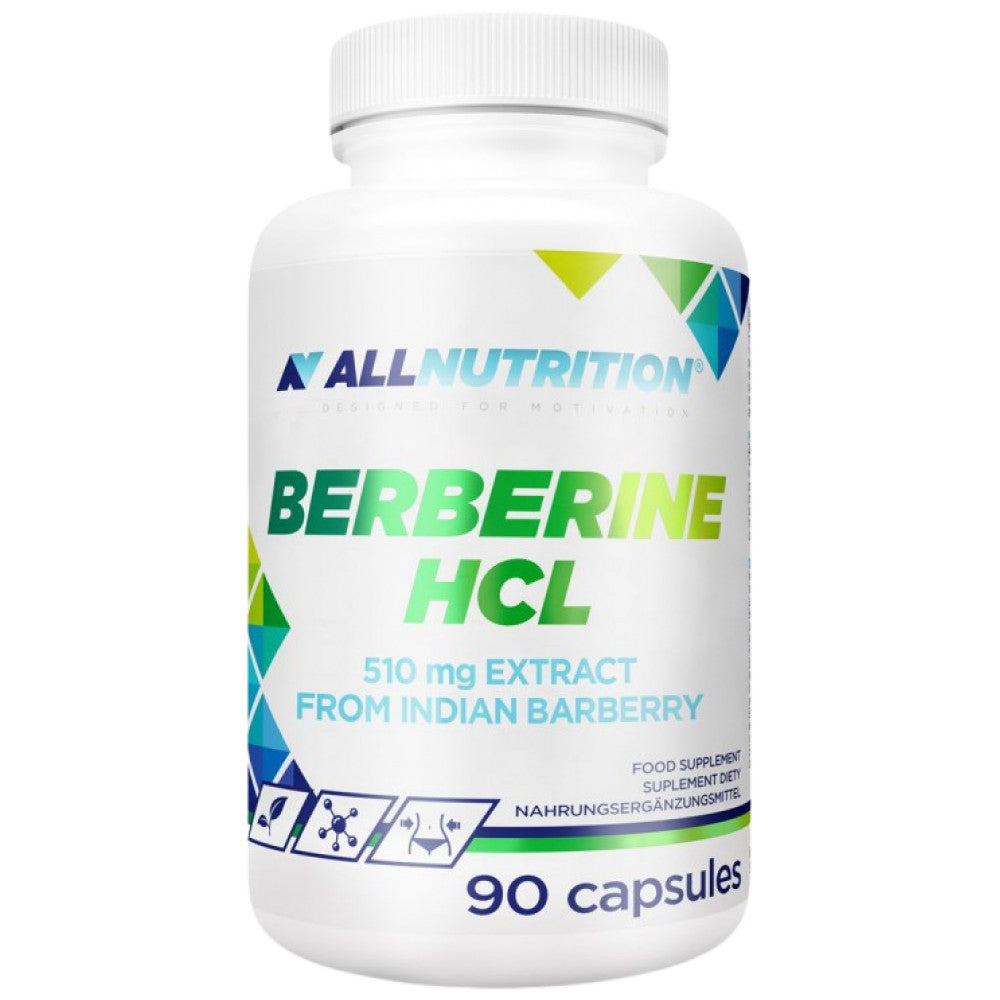 Berberine HCl 510 mg | Estratto da Indian Barberry - 90 capsule