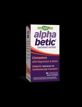For diabetes - Cinnamon with magnesium and biotin Alpha betic®, 90 capsules - Nutra Best Europe