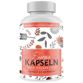 Energy Booster | with Vitamins & Caffeine - 60 capsules - Nutra Best Europe