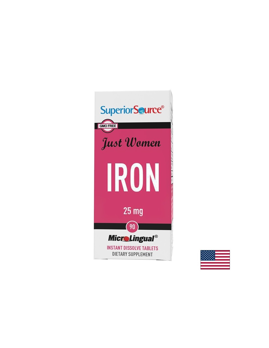 Anemia - Ferro - Just Women, 90 compresse sublinguali <tc>Superior Source</tc>