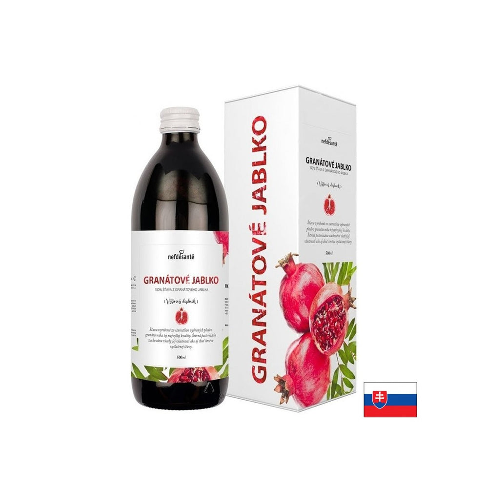 Succo di melograno - tonico antiossidante ed energia, 500 ml, 10 dosi