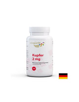 Antiossidante - rame (gluconato di rame), compresse 2 mg x 365