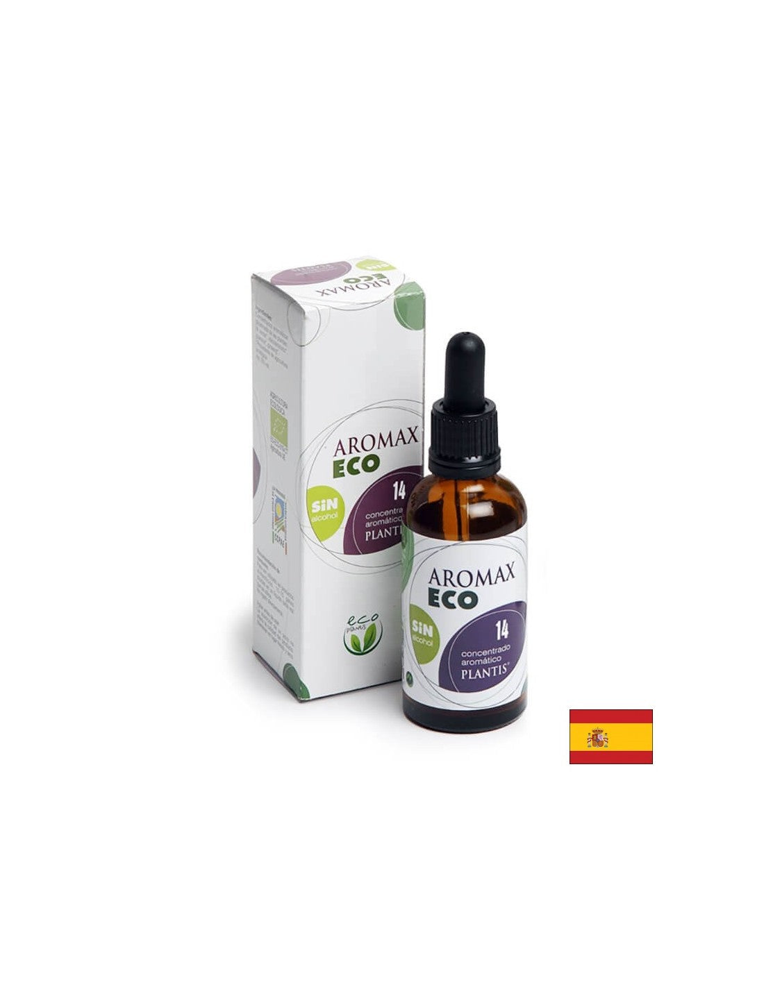 Aromax Eco 14/ Tintura di erbe per il sistema cardiovascolare (senza alcol), 50 ml Arte<tc>san</tc>io