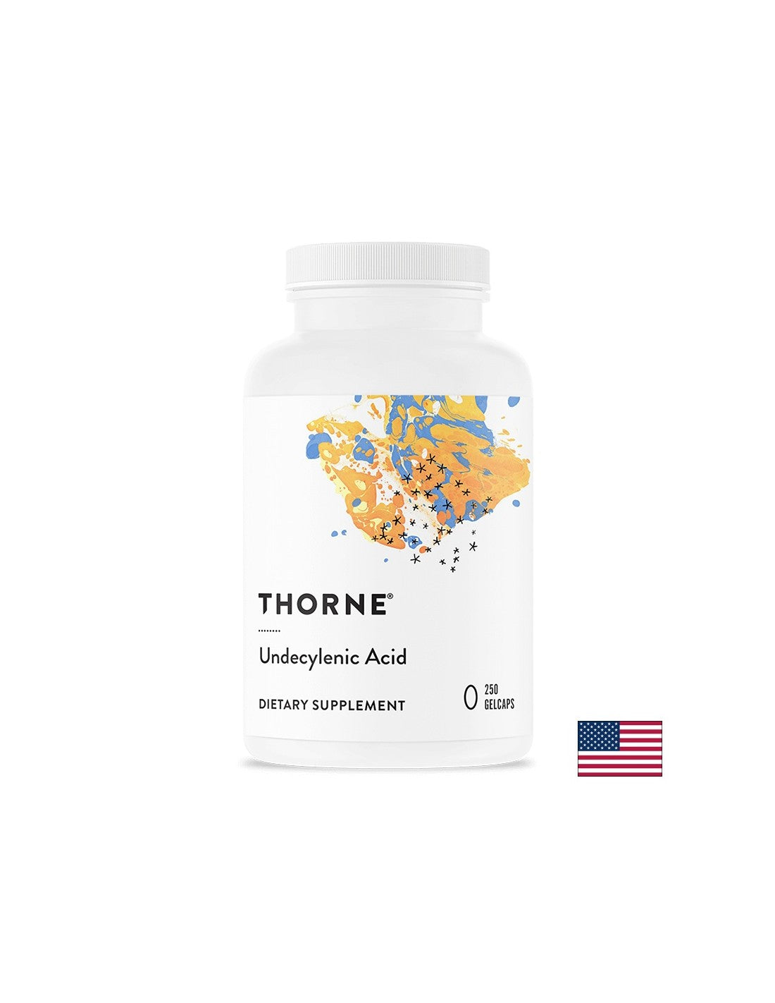 Equilibrio della flora intestinale e vaginale - Acido Undecilenico, 750 mg x 250 capsule gel <tc>Thorne</tc>