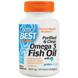 Miglior olio di pesce Omega 3 1000 mg/purificato e chiaro - 120 capsule gel