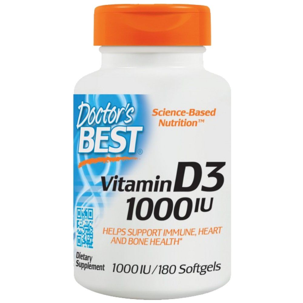 Miglior vitamina D3 1000 UI - 180 capsule in gel