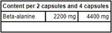 Beta-alanina magnum 120 capsule