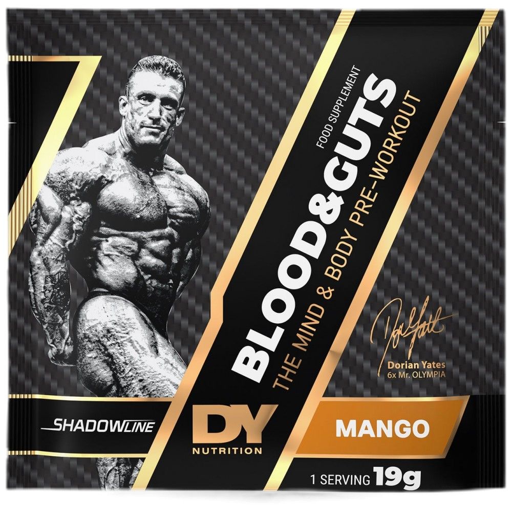 BACCHETS BLOOD E GUTS/NUOVA ARE del pre -allenamento - 19 grammi