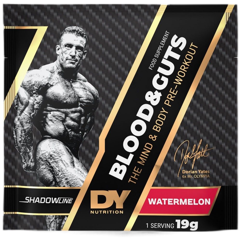 BACCHETS BLOOD E GUTS/NUOVA ARE del pre -allenamento - 19 grammi