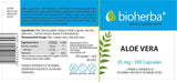 Aloe vera 25 mg - 100 capsule