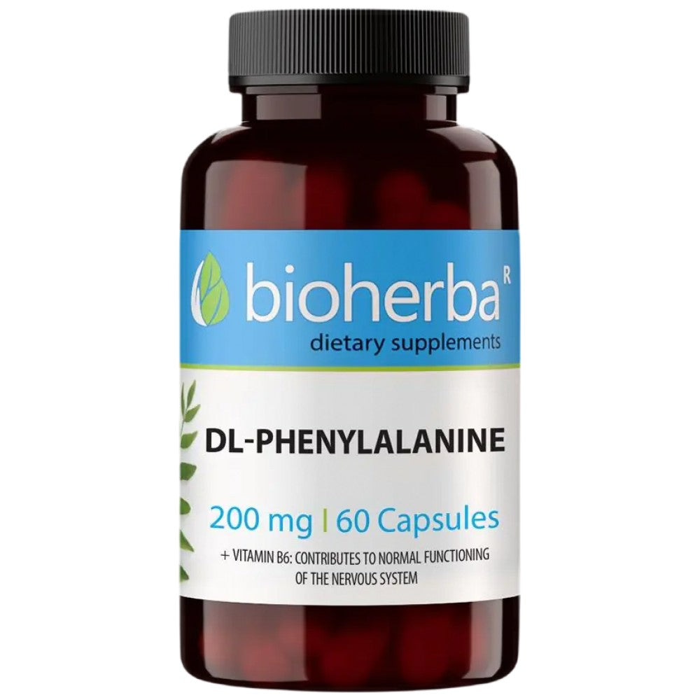 DL -fenilalanina 200 mg - 60 capsule