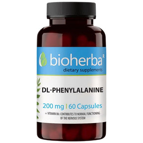 DL-Phenylalanine 200 mg - 60 capsules - Nutra Best Europe