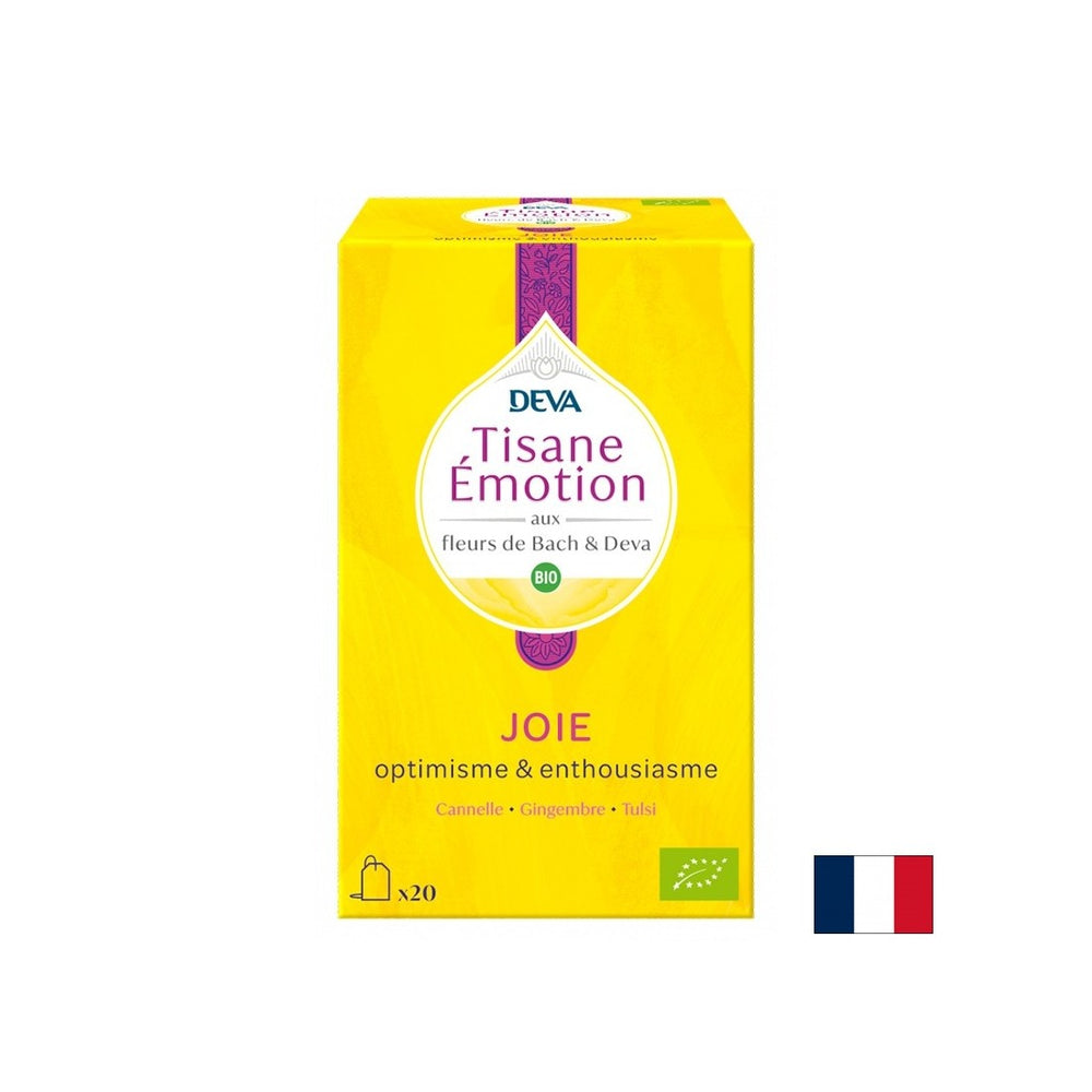 "Joy" di tisane (con elisir floreali secondo il metodo del Dr. Bach), 20 borse da filtro