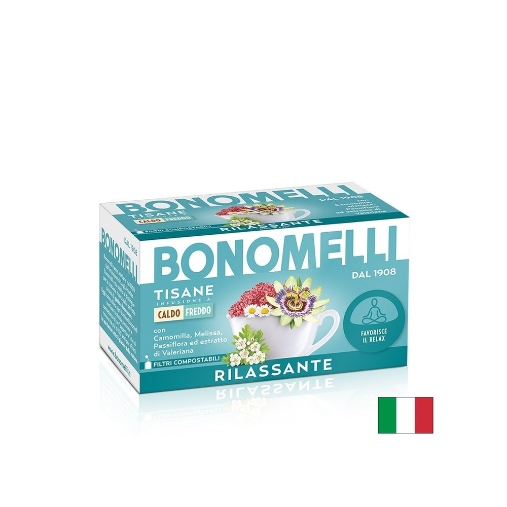 Relax da tè alle erbe - calmante nervoso ed equilibrio, 16 bustine