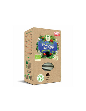 Herbal tea for healthy blood vessels Bio, 25 filter bags - Nutra Best Europe