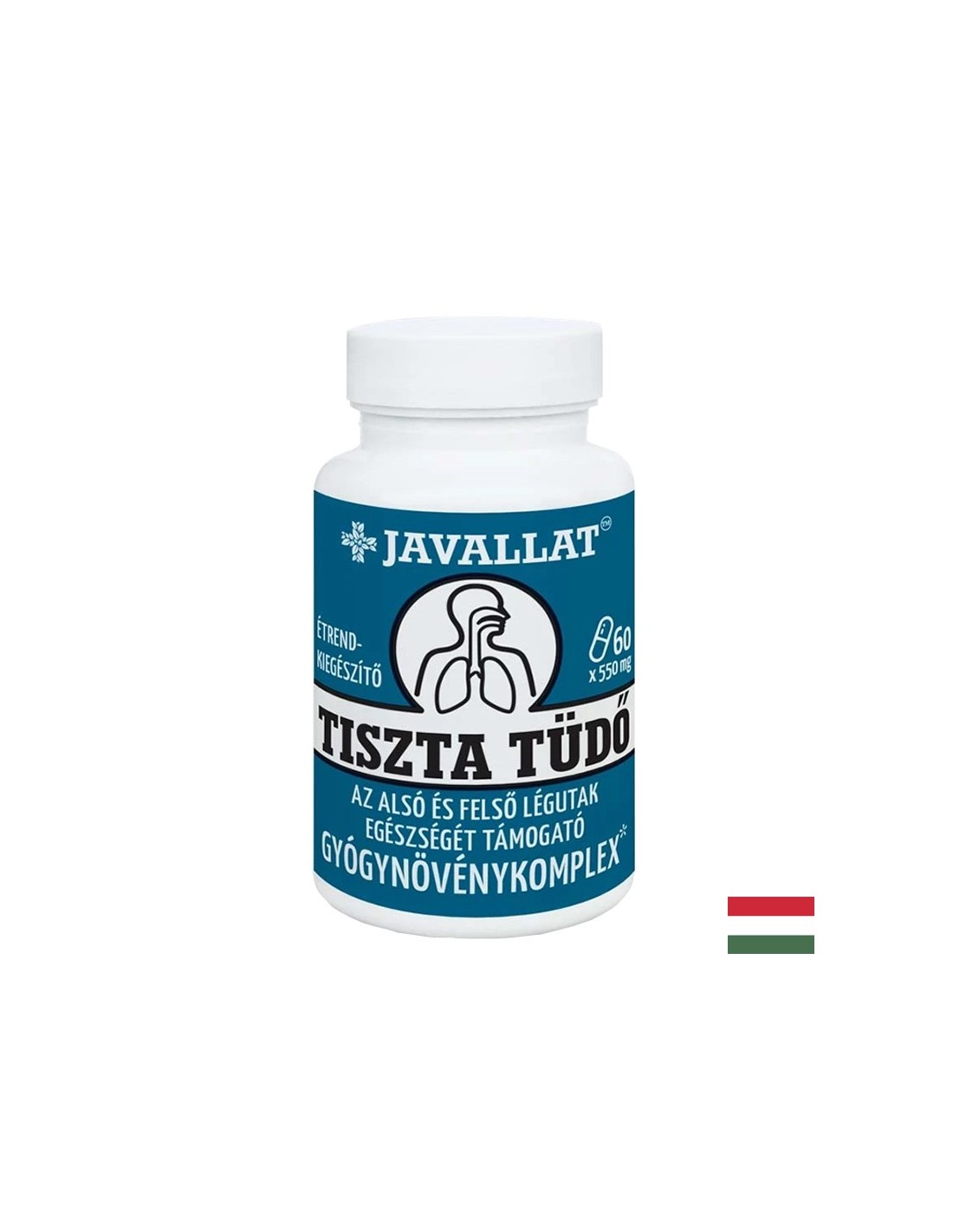 Complesso a base di erbe per il sistema respiratorio, 60 capsule