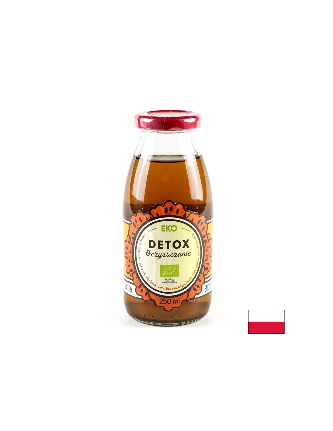Bevanda alle erbe Detox Bio, 250 ml <tc>Dary Natury</tc>