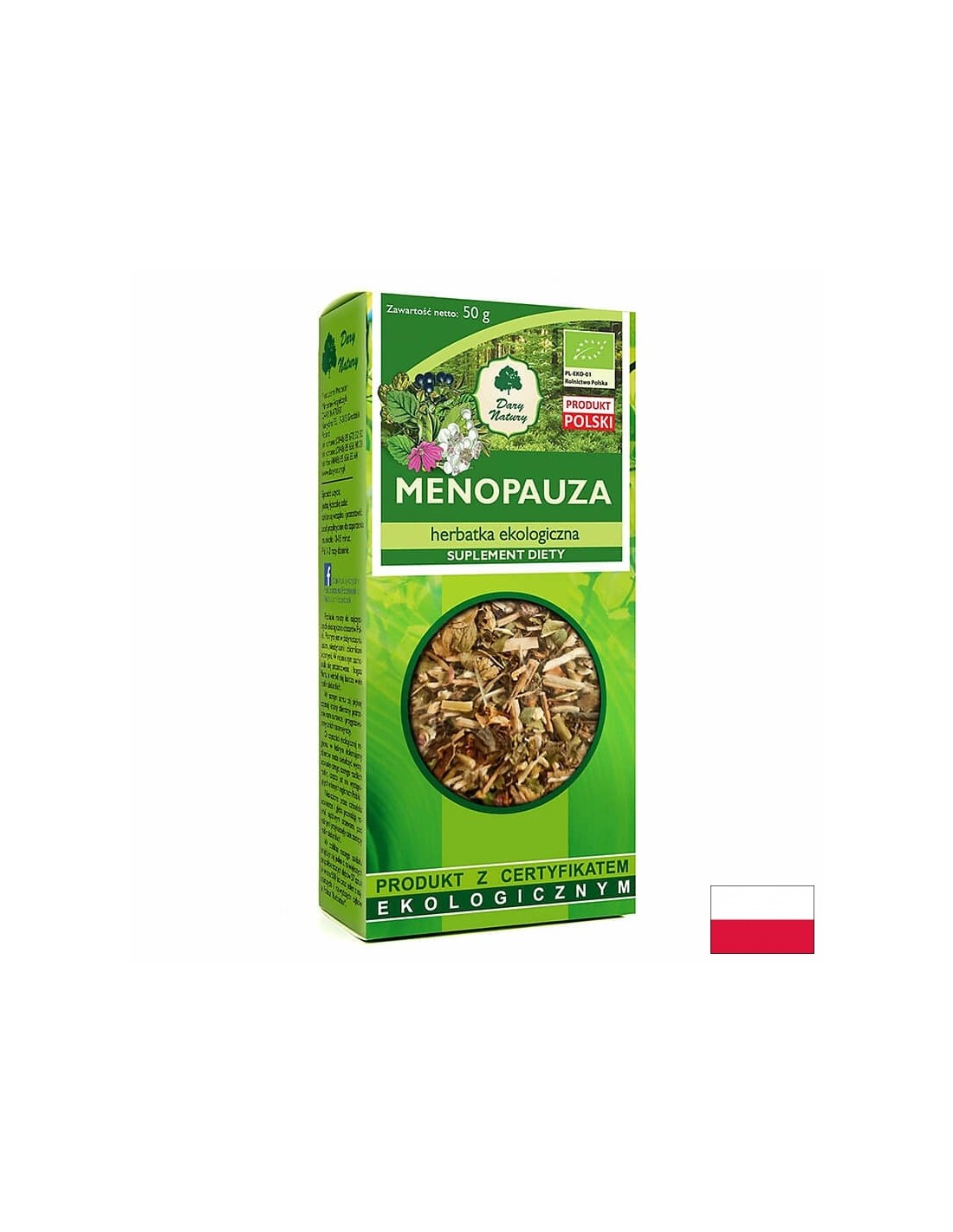 Miscela a base di erbe per la menopausa bio, 50 g