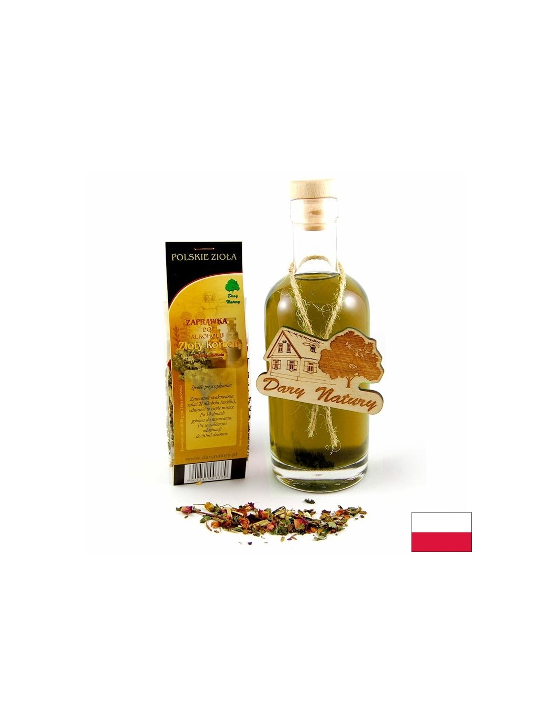 Miscela di erbe per tintura - Radice d'oro, 20-30 g <tc>Dary Natury</tc>