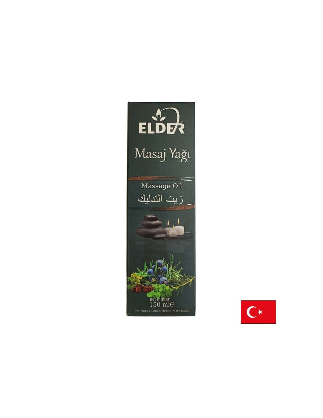 Olio di massaggio a base di erbe, 150 ml