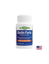 Biotina Forte® - Biotina Forte® con zinco, 60 tablet Nature's Way