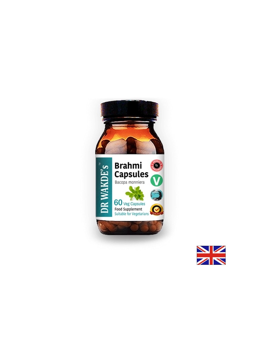 Brahmi/Brahmi Ayurveda, 60 Capsules Dr Wakde's
