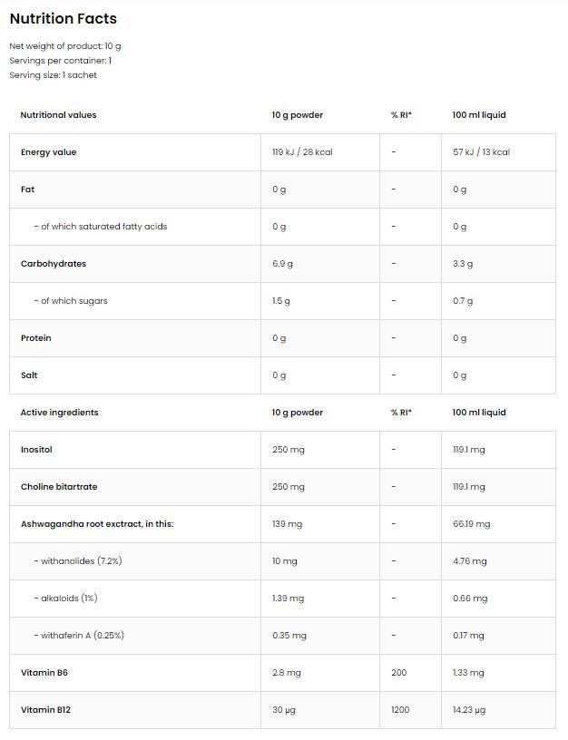 Aqua Kick/Advanced Idration - Focus cerebrale - 300 grammi