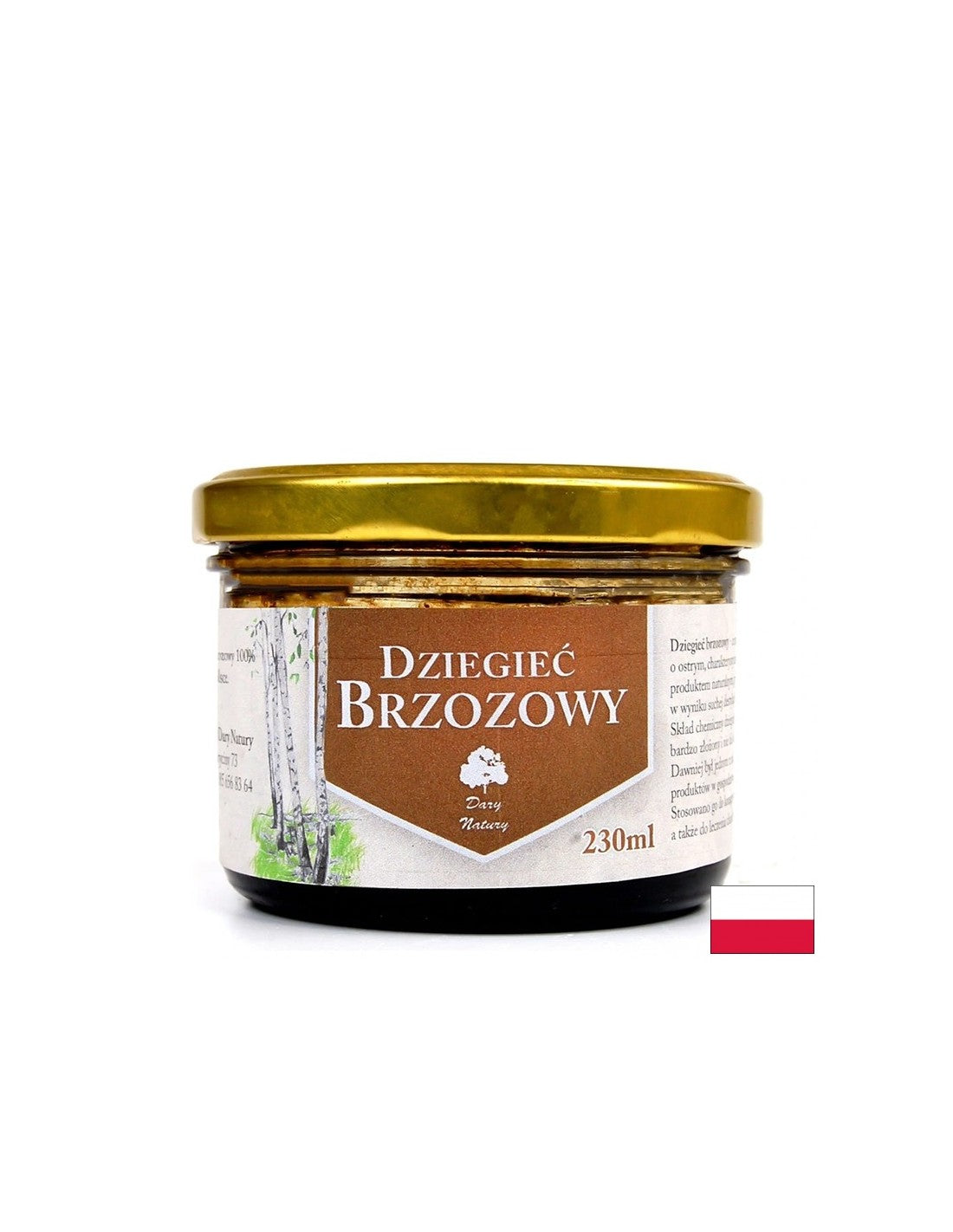 Catrame di betulla, 230 ml <tc>Dary Natury</tc>