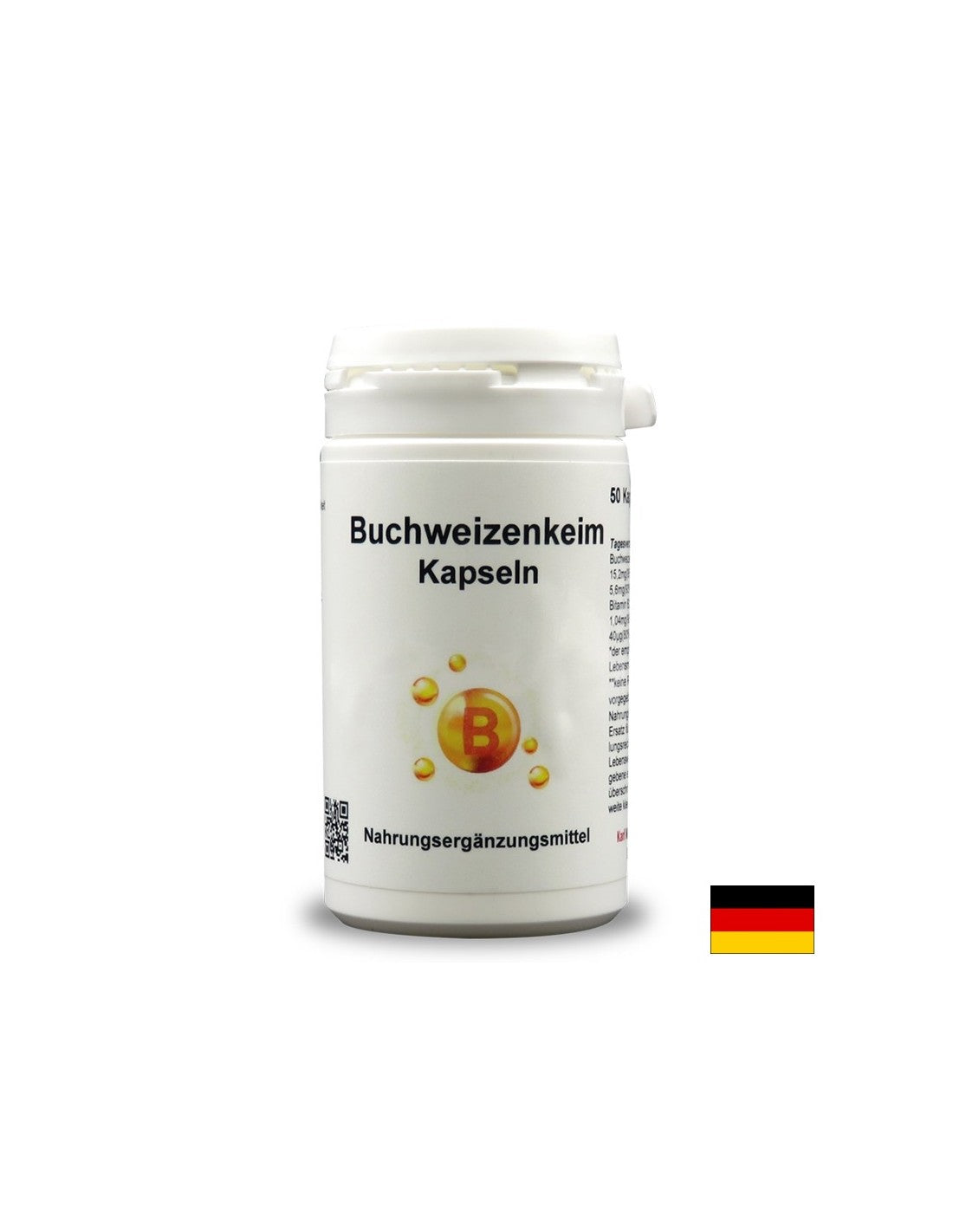 Buchweizenkeim - Germe di grano saraceno - Supporta il sistema nervoso, 50 capsule <tc>Karl Minck</tc>