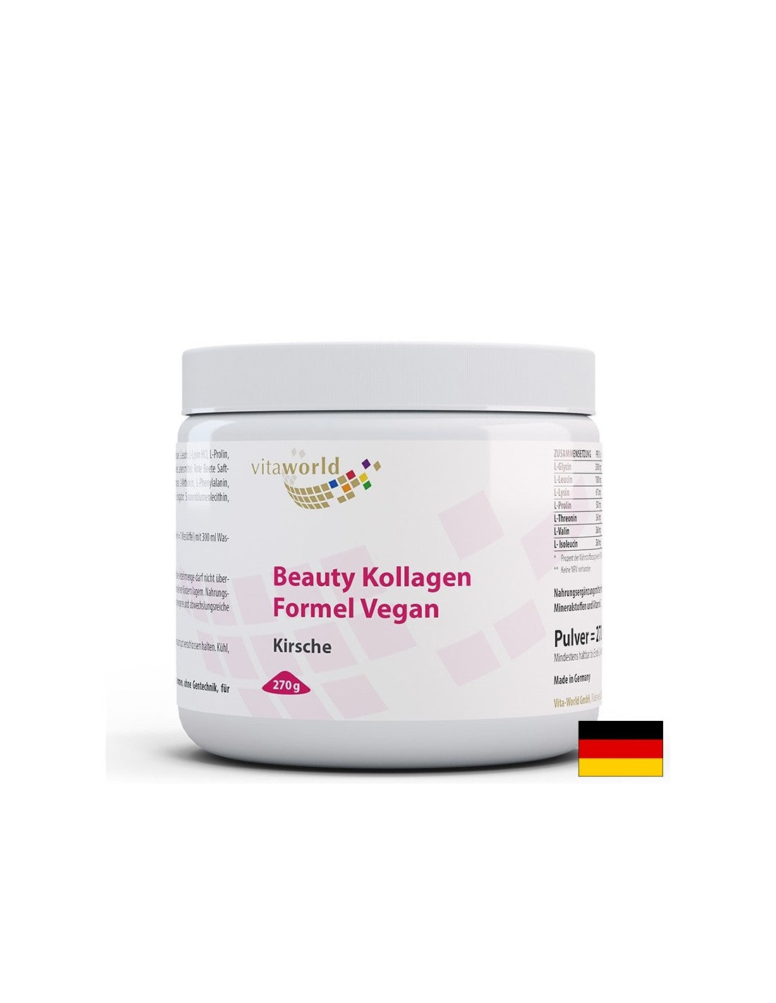 Formula di bellezza (stimolatore del collagene vegano), 270 g di polvere