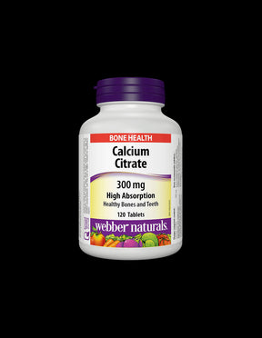 Calcium Citrate, 300 mg, 120 tablets - Nutra Best Europe