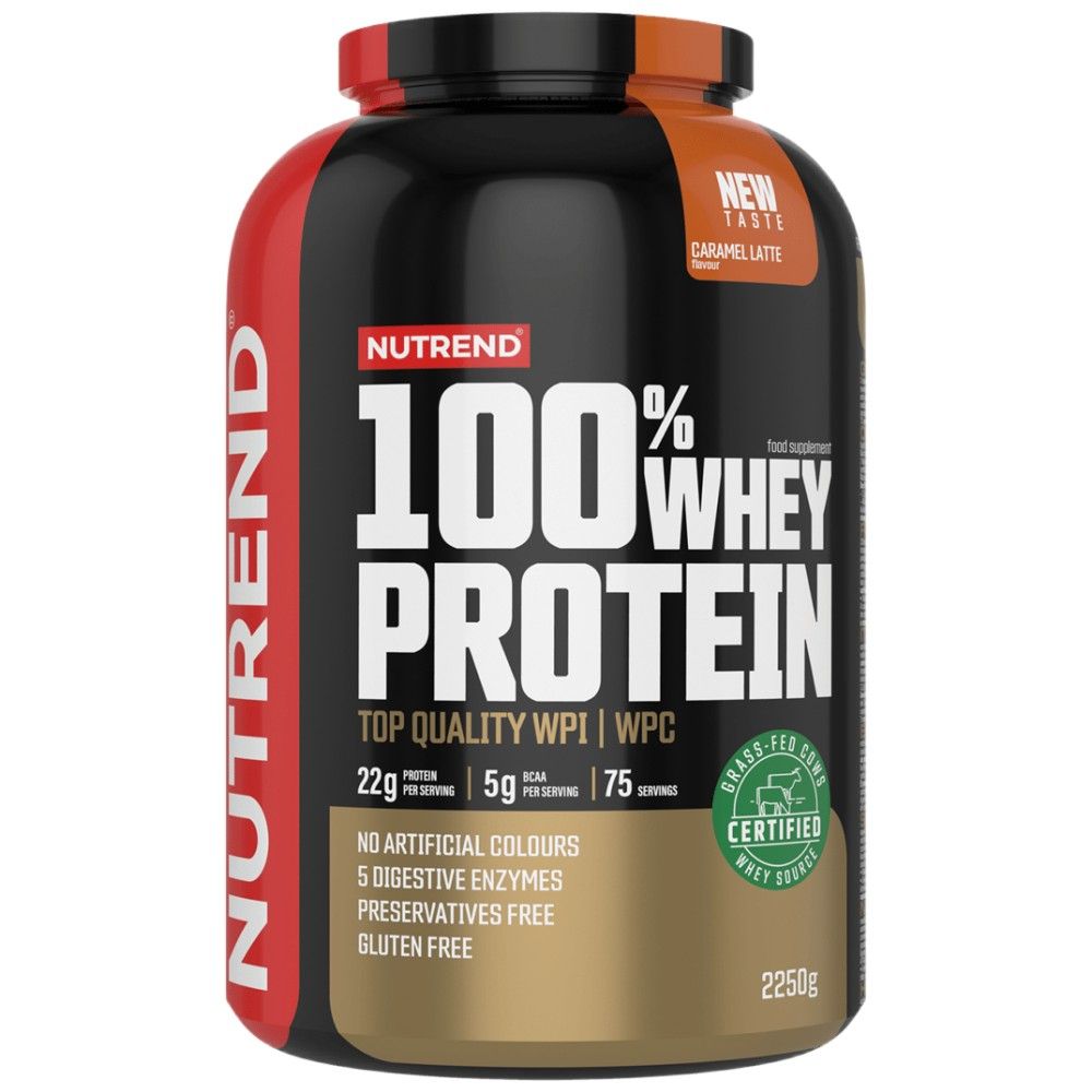 Proteina del siero di latte 100% - 2250 grammi