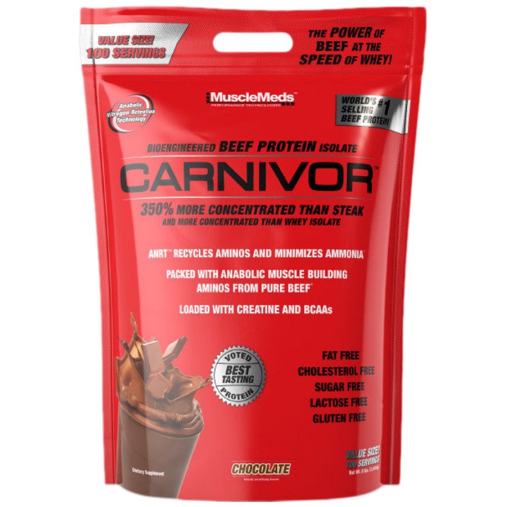 Proteina carnivore/manzo - 3632 grammi