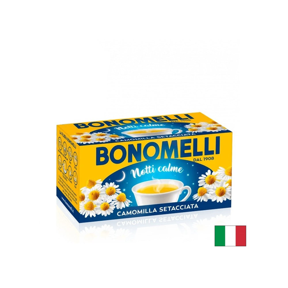 Tè di camomilla setaneta finemente - gusto delicato e calma naturale, 18 sacchetti da filtro